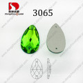 Hot Sale Cheapest Drop Aquamarine Sew on Stone for Wedding Dress